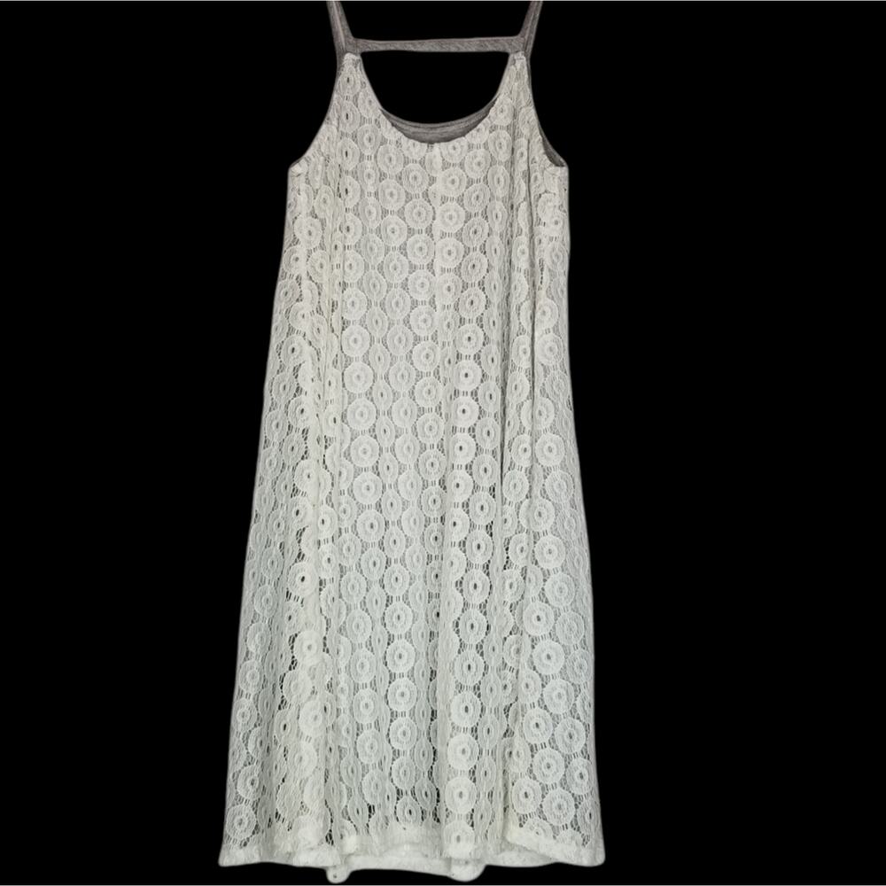 Aina Be Dina Be Dress White Lace Tank Size XS
